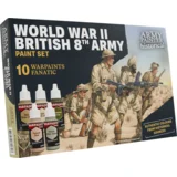 Historical: World War II British 8th Army Paint Set - 1 set