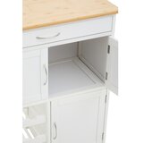 Premier Housewares Od bambusa kolica za posluživanje na kotačima 37x67 cm Harlow – | shoptok.hr