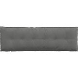  Jastuk za leđa Tamno siva 160 x 50 cm Mikrofiber tkanina | shoptok.hr