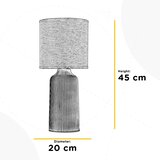  ONLI - Stona lampa SHELLY 1xE27/22W/230V braon 45 cm | Eponuda.com