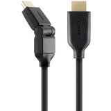 Belkin Dual Swivel HDMI kabel – 2 m - Crna KP36398 | shoptok.hr
