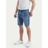 GAP Jeans kratke hlače 602502-00 Modra Straight Fit