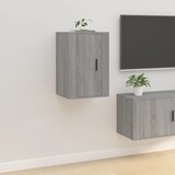  Zidni TV ormarići 2 kom boja sivog hrasta sonome 40x34,5x60 cm | shoptok.hr