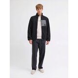 JJ Rebel Muška teddy jakna 12285169, Crna | Eponuda.com