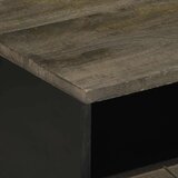 vidaXL Stolić za kavu crni 80 x 54 x 40 cm od masivnog drva manga | shoptok.hr