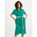 Orsay Green Linen Dress - Ladies | shoptok.hr