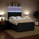  Krevet s oprugama i madracem crni 160x200 cm baršunasti | shoptok.hr