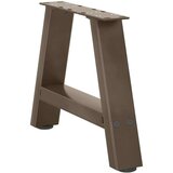  Noge za klub stolić A-oblika 2 kom 50 x (30-31) cm čelik - Prirodna 50 x (30-31) cm 1 | shoptok.hr
