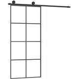  Klizna vrata s priborom 90 x 205 cm od ESG stakla i aluminija | shoptok.hr