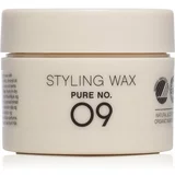 ZENZ Organic Pure No. 09 vosek za stilsko oblikovanje las z mat učinkom 60 g
