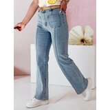 DStreet Spodnie damskie jeansowe dzwony MODAREZ niebieskie | shoptok.hr