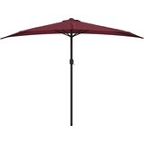 Balkonski suncobran bordo 300 x 155 x 223 cm polukružni | Eponuda.ba