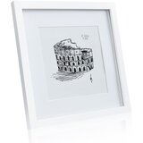 Casa Chic Everton, okvir za slike, kvadraten, mere slik 25 x 25 cm, mat, steklo | Shoptok.si
