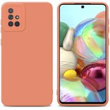  Ohišje, združljiv s Samsungom v tekočini svetlo oranžni pokrov - zaščitni pokrov iz fleksibilnega silikona TPU, (20603954) | Shoptok.si