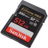 San Disk Extreme PRO 512GB SDXC spominska kartica + 2 years RescuePRO Deluxe do 200MB/s & 140MB/s bra | Shoptok.si