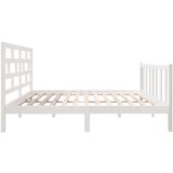  Za krevet od masivne borovine bijeli 140 x 190 cm | shoptok.hr