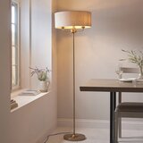  endon 110724 - podna lampa highclere 1xE14/40W/230V bež/mesing | Eponuda.com