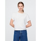GAP Linen crop t-shirt - Women's | shoptok.hr