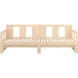  Dnevni krevet na izvlačenje masivna borovina 2x(80x200) cm | Eponuda.com