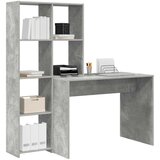  Stol Betonski sivi 138,5 x 55 x 143 cm Konstruirano drvo | Eponuda.ba