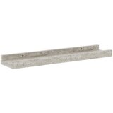  Zidne police 4 kom siva boja betona 40 x 9 x 3 cm | Eponuda.ba