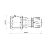 Madras doo Beograd UTIČNICA VISEĆA UKO-UTO BEMIS IP67 125A 3P+E+N 400V BC1-6505-7312 | ePonuda.com