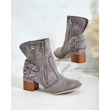 Resti Decorated Zerta Heeled Booties | Shoptok.si