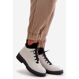 Boto Low Women's Boots Insulated Eco Leather Beige Erisabelle | shoptok.hr