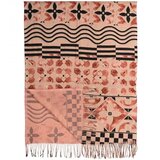 Pri Warm stylish shawl scarf pattern mosaic shiny thread soft smooth 180x70 cm | shoptok.hr