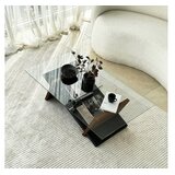 Hanah home Club sto Livello, 105x31x65 cm, Smeđe-crni | Eponuda.ba