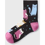 Milena Čarape Colorful Cats visoke | shoptok.hr