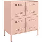 Maison Chic Komoda - Predalnik roza 68x39x79 cm jeklo, (21715977) | Shoptok.si