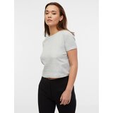 Orsay Women's Light Grey Heather Basic T-Shirt - Women | Shoptok.si