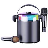 Moxom mx-sk46 sa 2 mikrofona crni zvucnik bluetooth ( ZV859 ) | ePonuda.com
