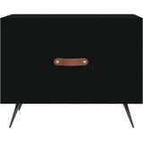  Stolić za kavu crni 50 x 50 x 40 cm od konstruiranog drva | shoptok.hr