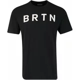 Burton Funkcionalna majica 'Men's BRTN Organic Short Sleeve T Shirt' črna / bela