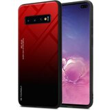 Cadorabo Ohišje, združljiv s Samsungom v rdeči barvi - črni - dvobarvni zaščitni pokrov iz silikona TPU in hrbta iz kaljenega stekla, (20569946) Cene