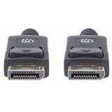 Manhattan DisplayPort priključni kabel DisplayPort utikač, DisplayPort utikač 2.00 m crna 307116-CG DisplayPort kabel | shoptok.hr