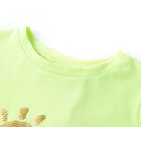  Dječja majica neonski žuta boja | shoptok.hr