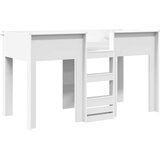 Krevet na kat za djecu Bijelo 75 x 190 cm Konstruirano drvo | Eponuda.com