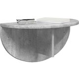  Polica na zidu Betonski sivi 38 x 19 x 19 cm Konstruirano drvo | shoptok.hr