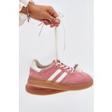 Boto Women's Suede Sneakers On Platform Pink Venera | shoptok.hr