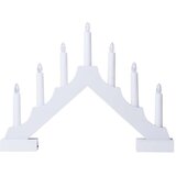  LED božićni svećnjak 7xLED/2xAA beli | Eponuda.com