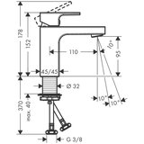 Hansgrohe 71569670 vernis shape 100 ecosmart armatura za umivalnik | Shoptok.si