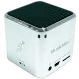 Technaxx Mini zvučna stanica MusicMan®-Prijenosni Mini-zvučnik, microSD-utor za karticu, AUX-In, srebrna, 3528 | Eponuda.ba