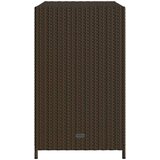  Vrtni ormarić za pohranu smeđi 83 x 45 x 76 cm od poliratana | shoptok.hr