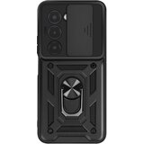 Oem Mayaxess, Ovitek za Xiaomi Redmi 15 5G z vrtljivim magnetnim obročkom in pokrovom za kamero, Črna, (5000208768) | Shoptok.si
