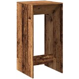 vidaXL Barska miza starinski les 51x50x103,5 cm inženirski les | Shoptok.si