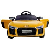  Licenciran otroški avto na akumulator Audi R8 Spyder - rumen | Shoptok.si