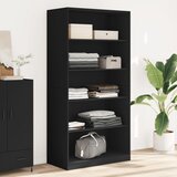 vidaXL Ormar crni 100 x 50 x 200 cm od konstruiranog drva | shoptok.hr